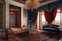 people sitting around an office table with 2 people fistbumping